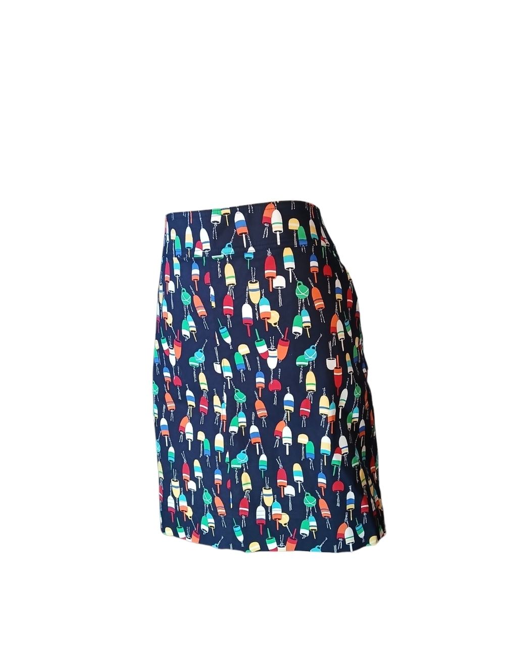 NWOT Talbots Nautical Print Skirt Sz 12 - Picture 4 of 7